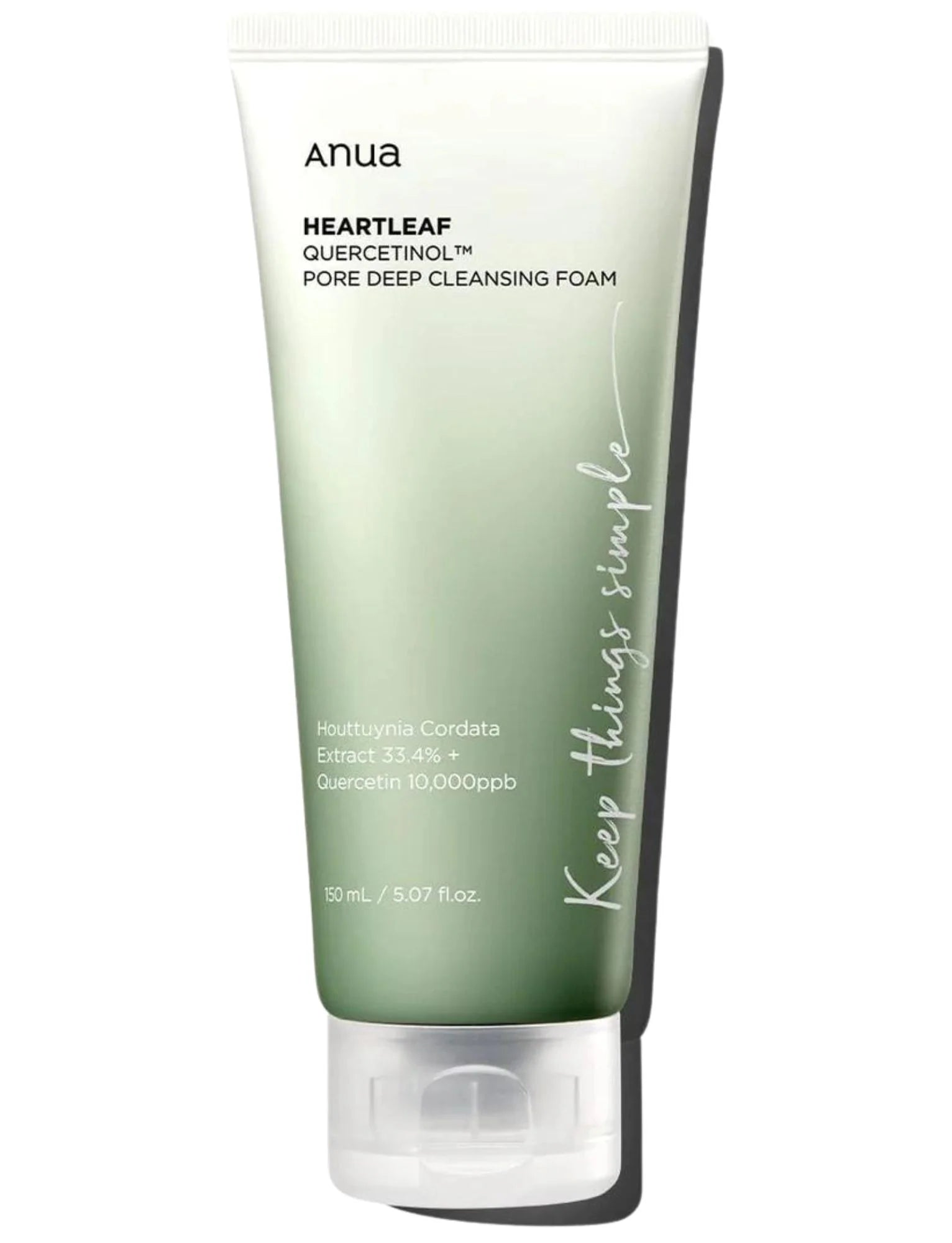 Anua - Heartleaf Quercetinol Pore Deep Cleansing Foam [150ml]